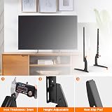GRIFEMA Universal TV Stand 22-80 Inch Adjustable Height 50kg Max VESA 800x400 view 5