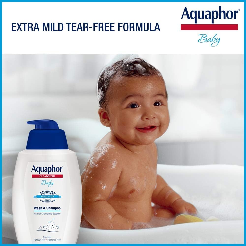 Aquaphor Baby Welcome Baby Gift Set - Free WaterWipes and Bag Included - Healing Ointment, Wash and Shampoo, 3 in 1 Diaper Rash Cream: Health & Personal Care