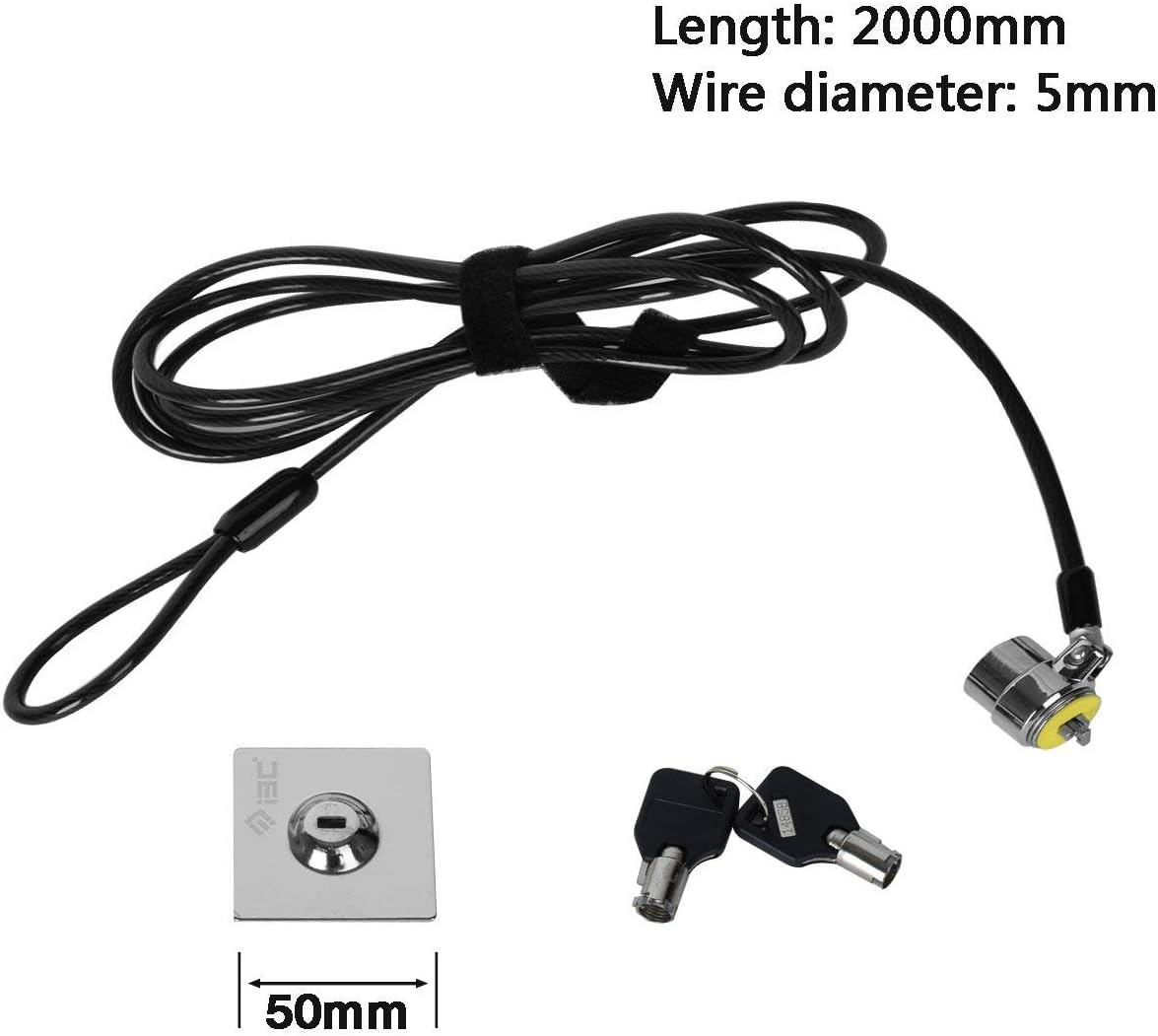 I3C Anchor Plate Adhesive Security Plate Universal Lock Plate for Loptop Lock Cable Lock,Iphone Smart Phone, Macbook Pad Ipad - Image 4