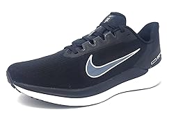 NIKE Men's Sneaker, Black White Dk Smoke Grey, 11.5