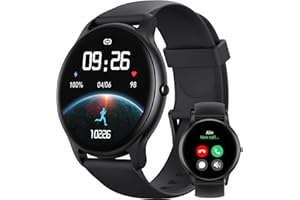 Parsonver Smart Watch for Men Women(Answer/Make Calls), HD Screen Fitness Tracker IP68 Waterproof 100+ Sport Modes, Heart Rate Sleep Monitor, Pedometer, Smartwatch for Android Phones/iPhone Compatible