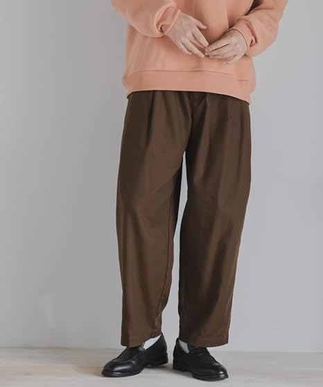 侵入 暖かく 好ましい ブラウン ワイド パンツ メンズ Amyrussell Org