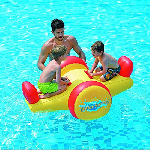 Pool Float Kids Inflatable Seesaw Swimming Pool Water Toy (57"x40.5