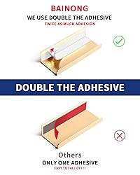 BaiNong 5pack 6 inch self Adhesive Cabinet pulls