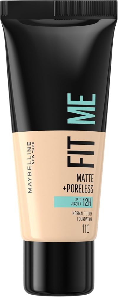 Maybelline Fit Me Matte & Poreless Foundation 110 Porcelain 30ml