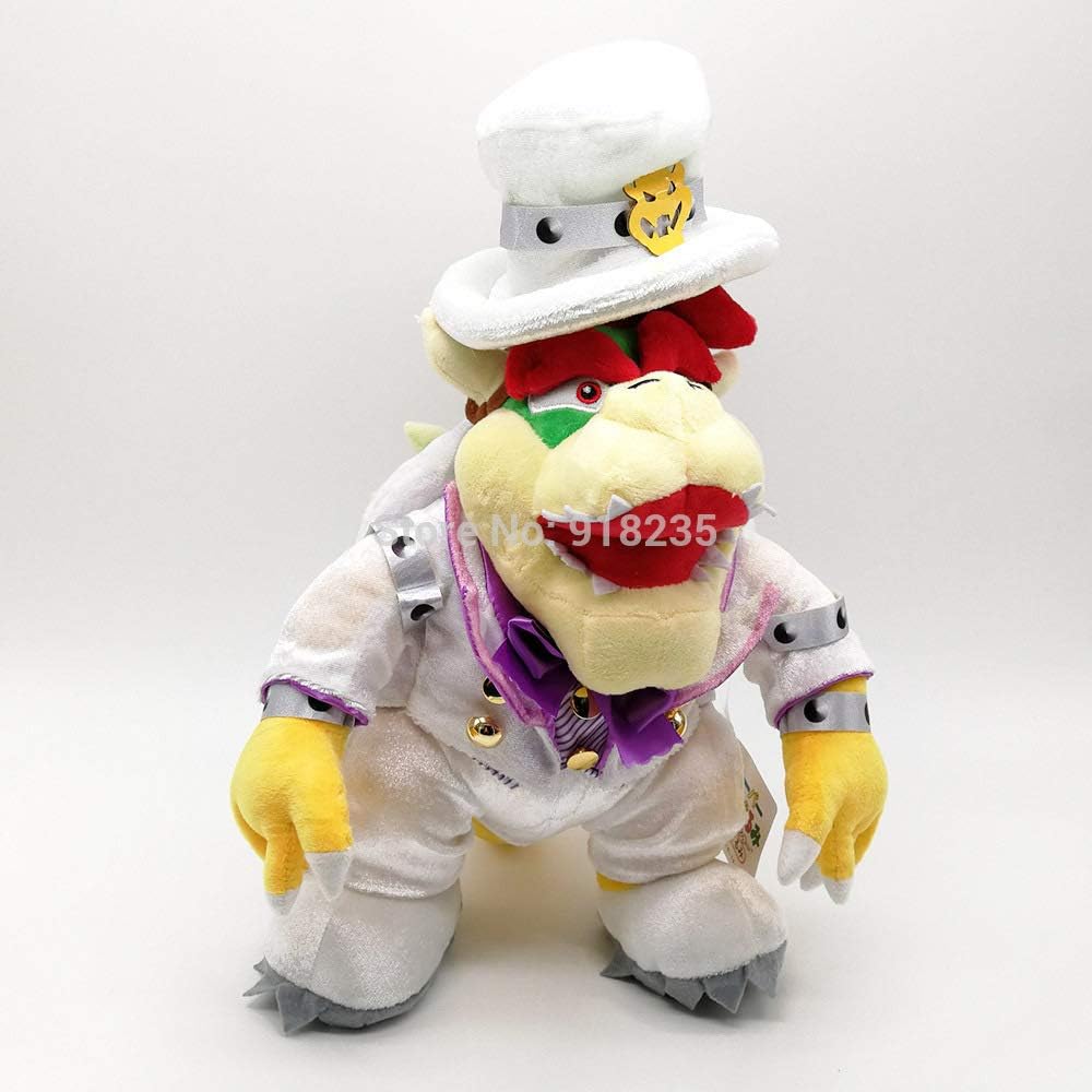 LAJKS 5/Lot Hotel Rio 35Cm Odyssey Wedding Dress Bowser Koopa Plush Doll Stuffed Toys Must Have Baby Items Friendship Gifts Girls Favourite Characters Superhero Decorations One Collection