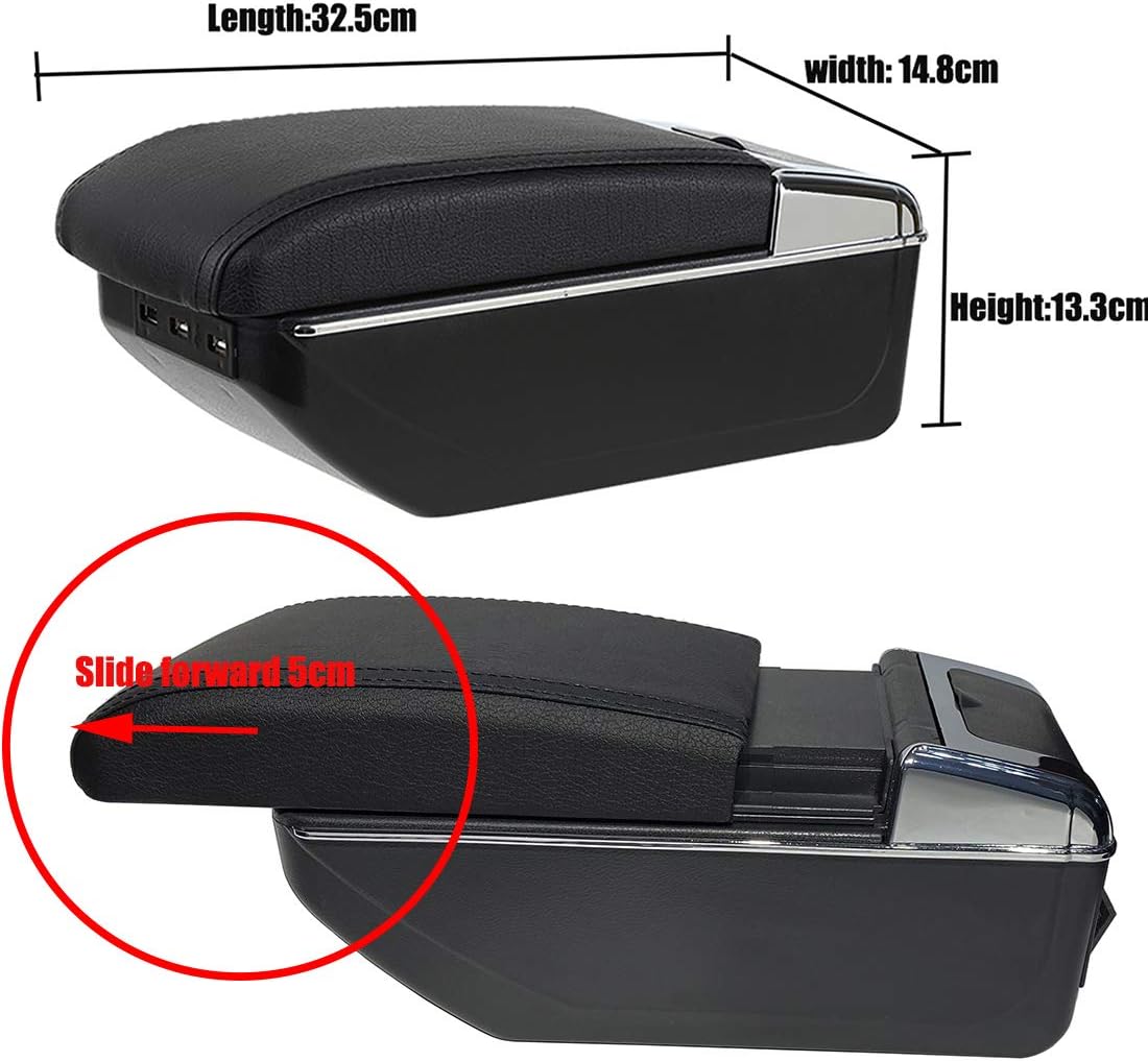 Per Citroen Berlingo 2010-2020, Bracciolo A Doppio Strato, Vano