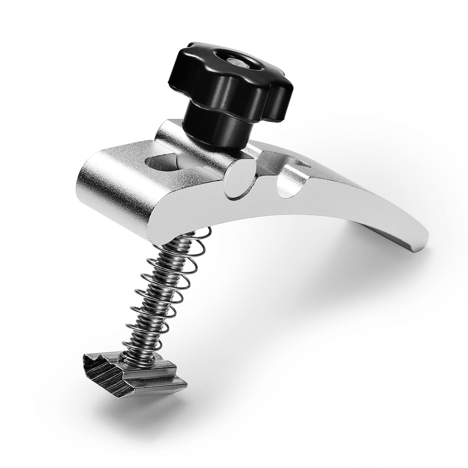 Genmitsu 2PCS T-Track Hold Down Clamp Kit, for Woodworking Metalworking, Compatible with MDF Spoilboard with 6mm(0.24'') Threaded Hole and Aluminum Spoilboard for M6 T-slot Nut 16 x 16mm(0.6 x 0.6'')