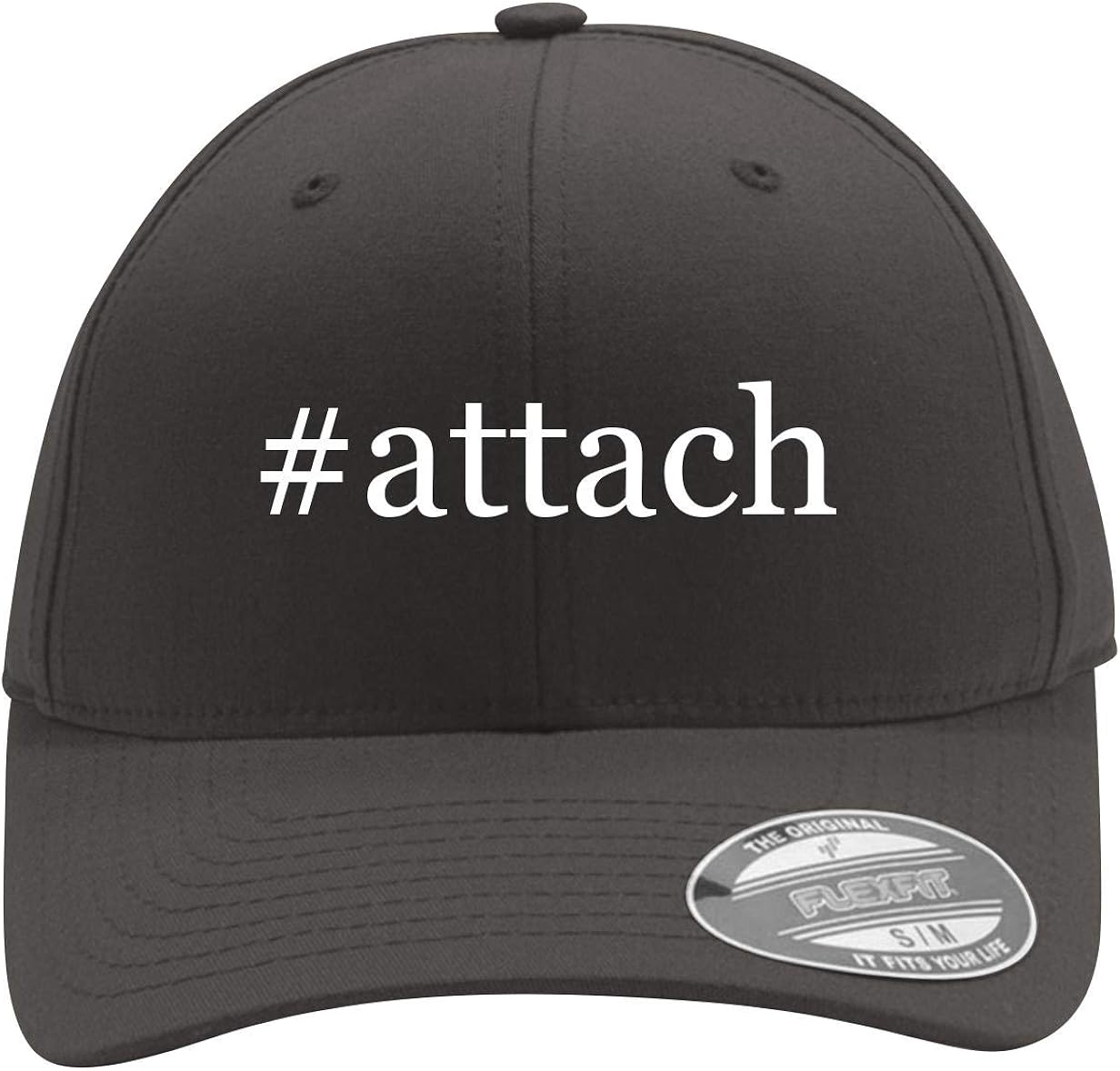#Attach - Men's Hashtag Flexfit Baseball Cap Hat