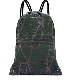HOLYLUCK Drawstring Backpack Bag Sport Gym Sackpack