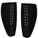 Morakot Racing Compatible/Replacement For 2004-2012 Chevy Colorado / 2004-2012 GMC Canyon Led Tail Lights Black Housing/Smoke Lens