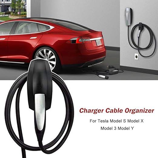 Ruien Charger Cable Organizer, for Tesla Motors Wall Mount