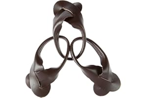 Suspender Store Genuine Leather Strips For Button Suspenders - Adult Size - Set of Three (3) - 3 Colors Available