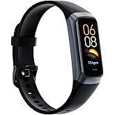 Mckkymi Fitness Tracker,2025 Smart Watch with Blood Pressure Heart Rate & Sleep Monitor IP67 Waterproof Step Calorie Counter Pedometer Fitness Activity Watch for Men Women Android iOS Phone (Black)