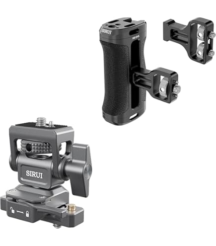 Maniglia Laterale SIRUI SC-SH Per Fotocamere - Compatibile Con ARRI, NATO, Regolabile 50mm - Foto 8