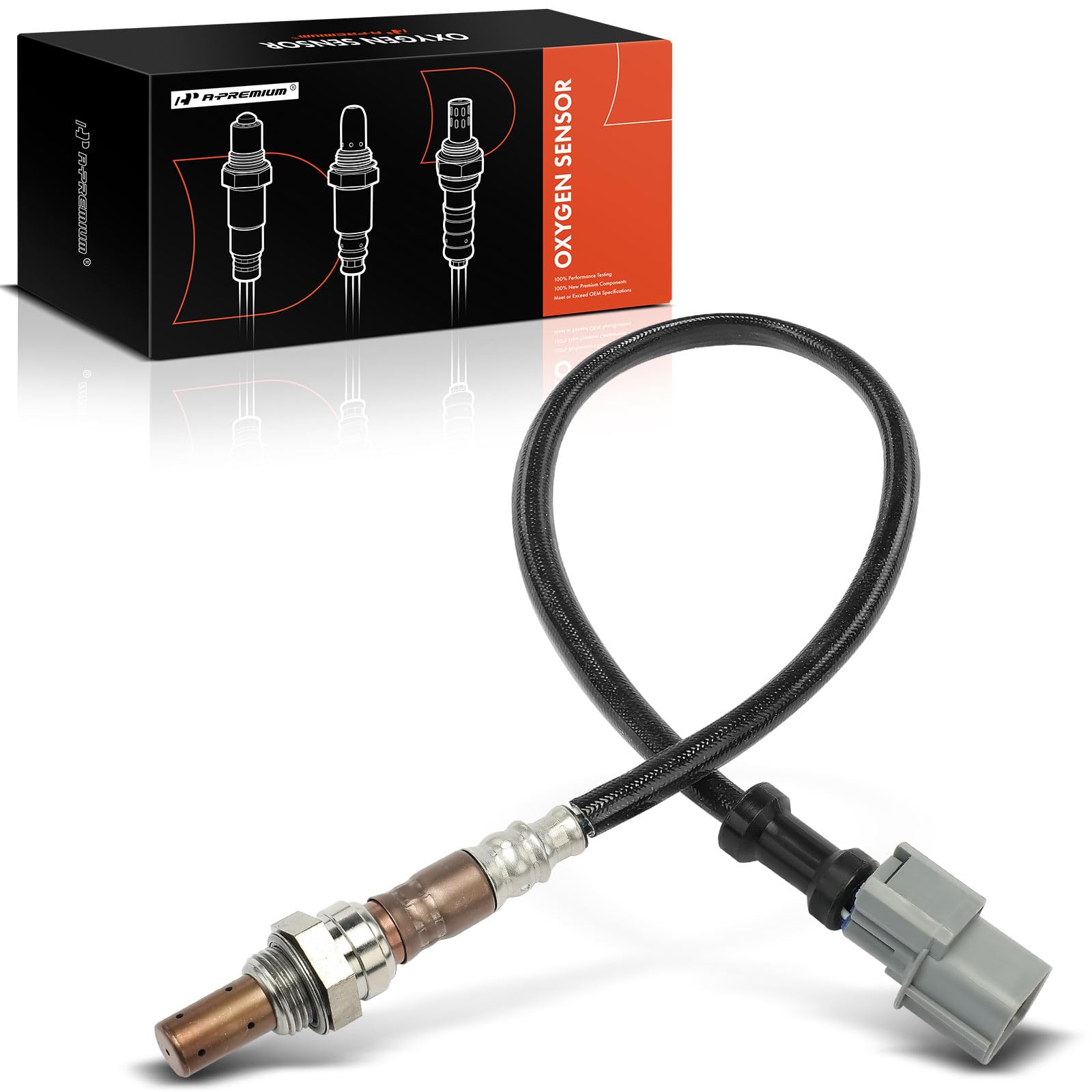 Photo 1 of A-Premium O2 Oxygen Sensor Compatible with Honda Civic 2001-2005, CR-V 2002-2004 & Acura RSX 2002-2004, 1.3L 1.7L 2.0L 2.4L, Upstream, Replace# 36531PRBA01, 36531PZAA01