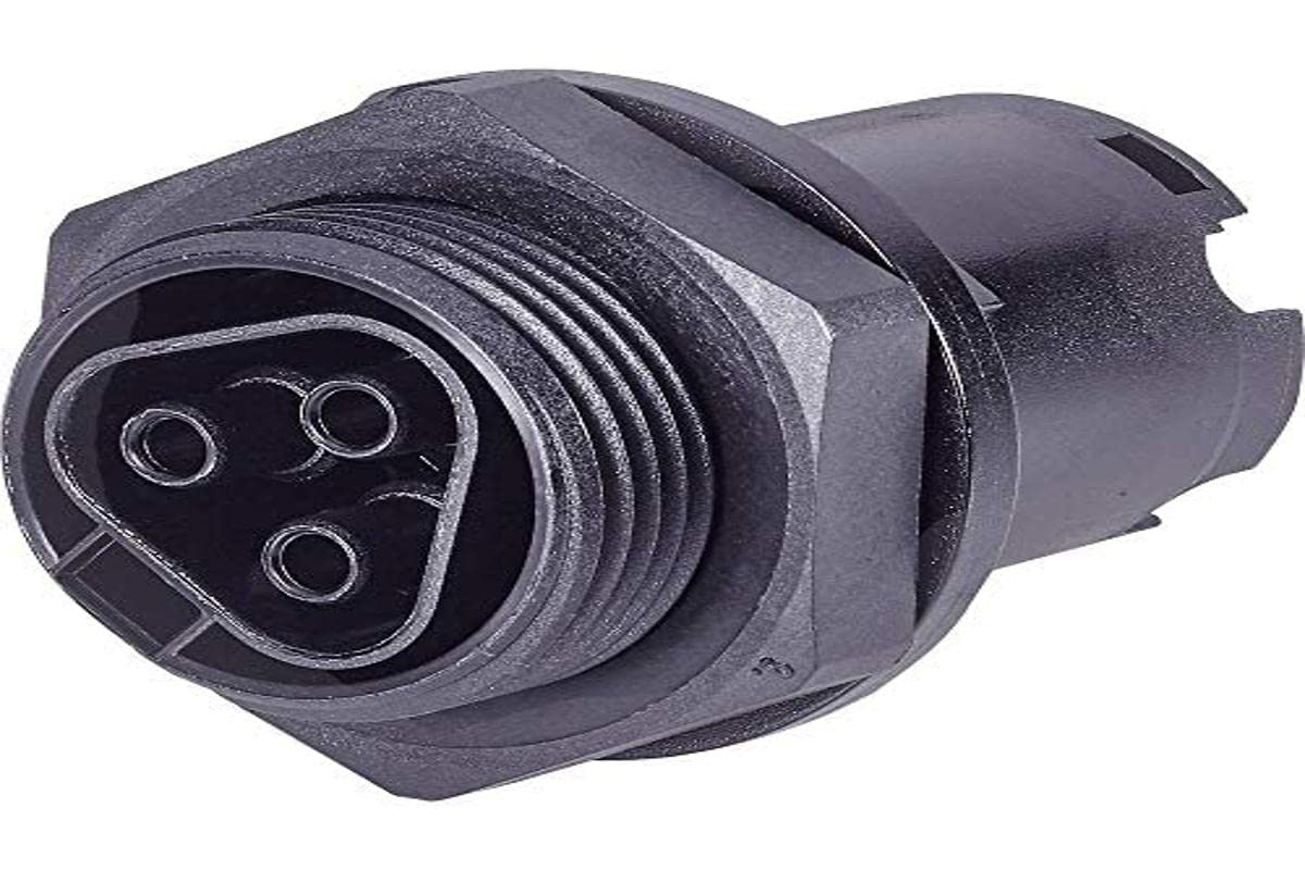 Wieland 96.031.1053.1 Round Plug Socket, Installation Total Number of Pins: 3 1