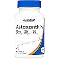 Nutricost Astaxanthin 12mg, 30 Softgels - Non-GMO and Gluten Free