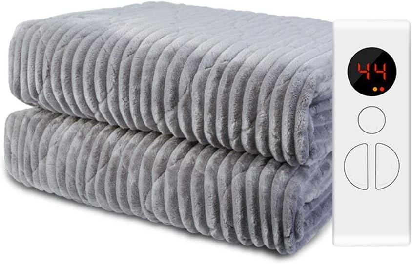 Flannel Electric Heated Blanket, Electric Wrap Blanket