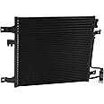 Kool Vue A/C Condenser Compatible With 2007-2011 Jeep Wrangler Automatic Transmission With Integrated Oil Cooler