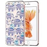 iPhone 6s Plus / iPhone 6 Plus (5.5 inch) Case, A-store Hindi Elephant Totem Series Hybrid TPU Soft Back Cover Protective Case for iPhone 6s Plus/iPhone 6 Plus (5.5 inch)