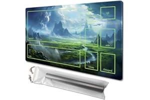 TCGMAT MTG Playmat - Non-Slip Backing Printing, Ideal for Card Game Enthusiasts TCG Playmat,Purify Land (Deck)