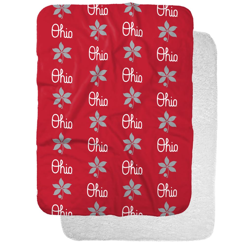 The Ohio State University Logo Pattern Sherpa