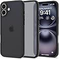 Spigen Ultra Hybrid Designed for iPhone 16 Case [NOT Compatible with MagSafe], [Anti-Yellowing], [Military-Grade Protection] - Frost Black