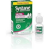 Systane Gotas de ojos ultra lubricantes, lágrimas artificiales para ojos secos, paquete doble, 0.3 fl oz cada uno