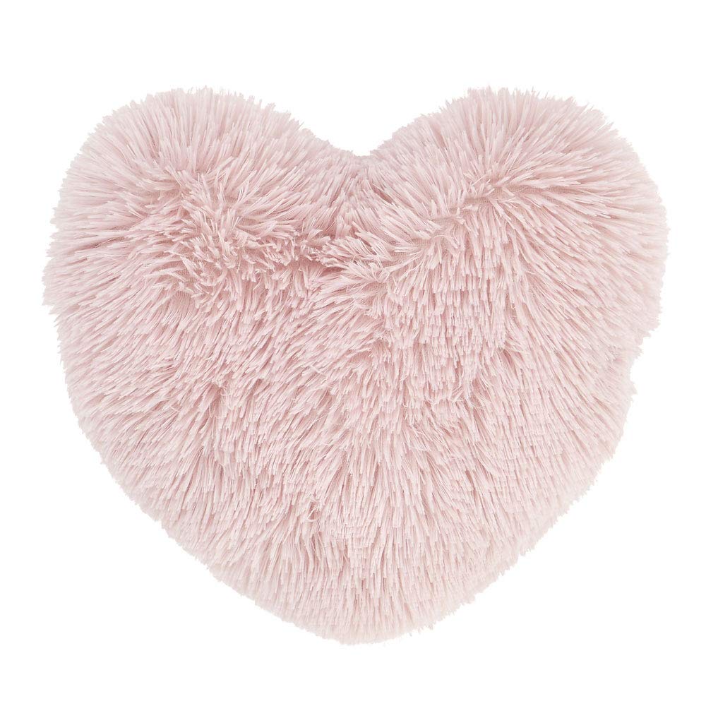 Catherine Lansfield Cuddly Heart 3D Cushion Blush, Shaped