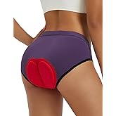 baleaf Women's 4D Padded Bike Underwear Cycling Shorts Biking Bicycle MTB Briefs Gear Clothes Biker Padding