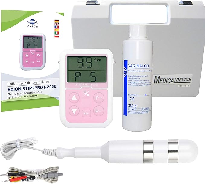 Pelvic floor exerciser & vaginal probe Electrical stimulator with