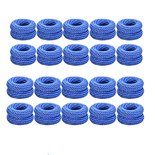 Finger Bandage Finger Bobs Cots 15x600mm Finger Tubular Bandage Finger Buddies Dressings for All Types of Finger Injury(Blue 20pcs)