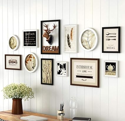 Amazon Com Jjek Photo Wall Modern Creative Photo Frame