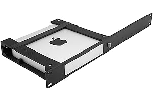 thingsINrack for Mac Mini Rack Mount 19inch 1U with Remote on/Off Button Injection Molded Plastic