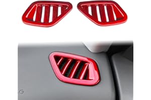MXtrim for Kia K4 2025 2026 Car Accessories Interior Upper A/C Air Outlet Vent Cover Decor Trim ABS Red 1pc