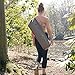 Navaris Yoga Mat Bag – Cotton Yoga Bag with Zipper Pocket and Closure 28.3 x 11.4 inches (72 x 29cm) Large Tote Bagthumb 2