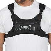 Chest Bag For Men, Tactical Chest Pack, Waterproof Lightweight Running Vest Bag for Outdoors Workout Traveling Running Hiking Cycling