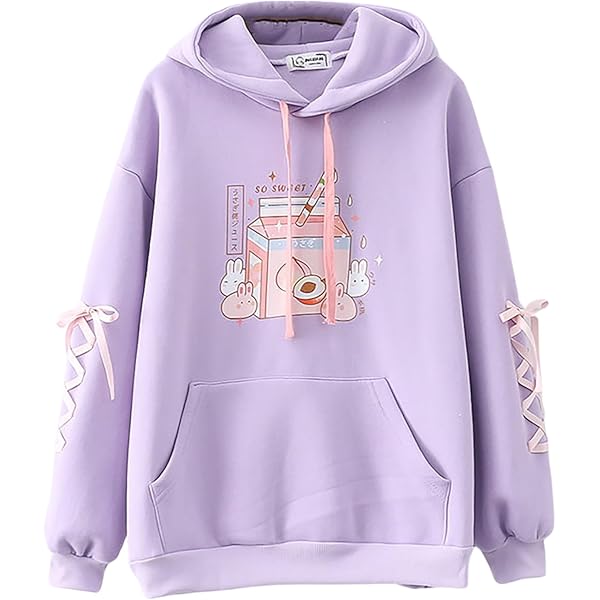 ♡puchi♡ Y2K Zipper Hoodie Womens Harajuku Kawaii Pig Pink Pattern