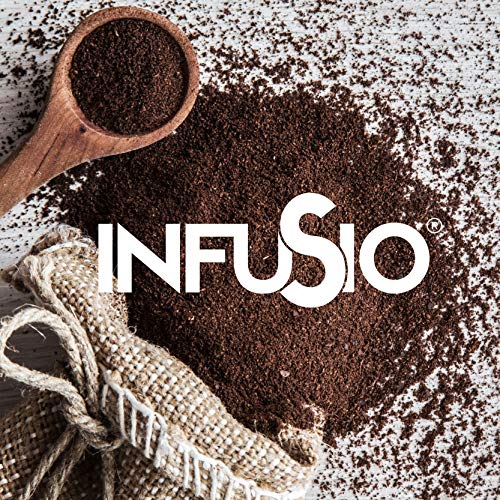 InfuSio-Gourmet-Ground-Coffee-64oz-Variety-Pack-Eight-8oz-Bags-Pack-of-8-4lbs-Total-French-RoastColombianCity-RoastCosta-Rica-With-Flavored-Blends-PecanChicoryVanillaCreme-Brulee