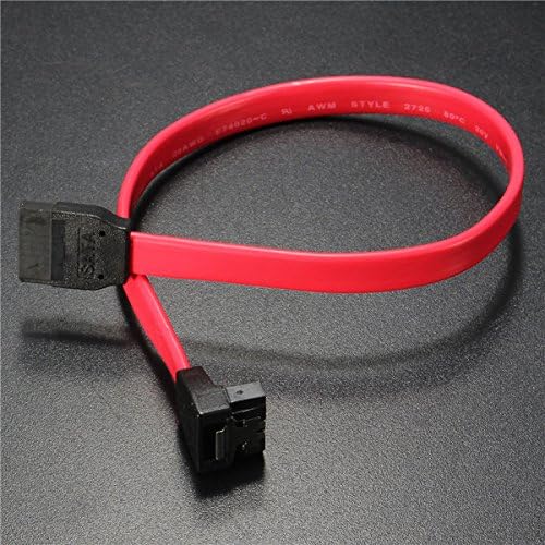 1Pcs 260mm Red SATA ATA RAID Data Signal Connector Cable For HDD Hard Drive 150MBps
