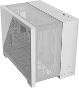 Corsair 2500D Airflow Small-Tower mATX Case Tempered Glass White