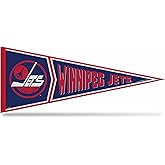 Rico Industries NHL Hockey Retro 12" x 30" Felt Wall Décor Pennant - Great for Home/Bed Room/Man Cave Décor