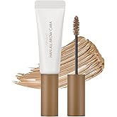 rom&nd Han All Brow Cara 04 Merry Blondy - Natural Volumizing Eyebrow Mascara for Bleached & Light Hair | Long-Lasting, Smudge-Proof Brow Tint
