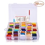 Embroidery Floss with Organizer Storage Box