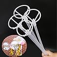 Big Balloon Holder, 27" Stand with 20 Pcs - Foil, Latex, Mylar Balloons (36" to 10" L) - Bobo Balloons Compatible