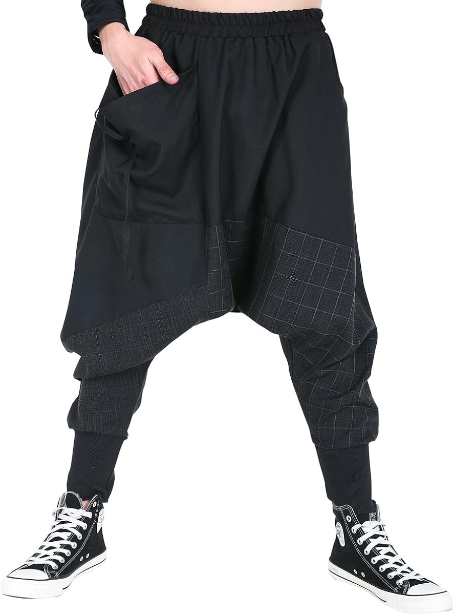 baggy drop crotch pants