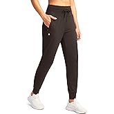 G GRADUAL Women's Joggers Pants with Zipper Pockets High Waisted Sweatpants Athletic Tapered Pants for Women Lounge Workout