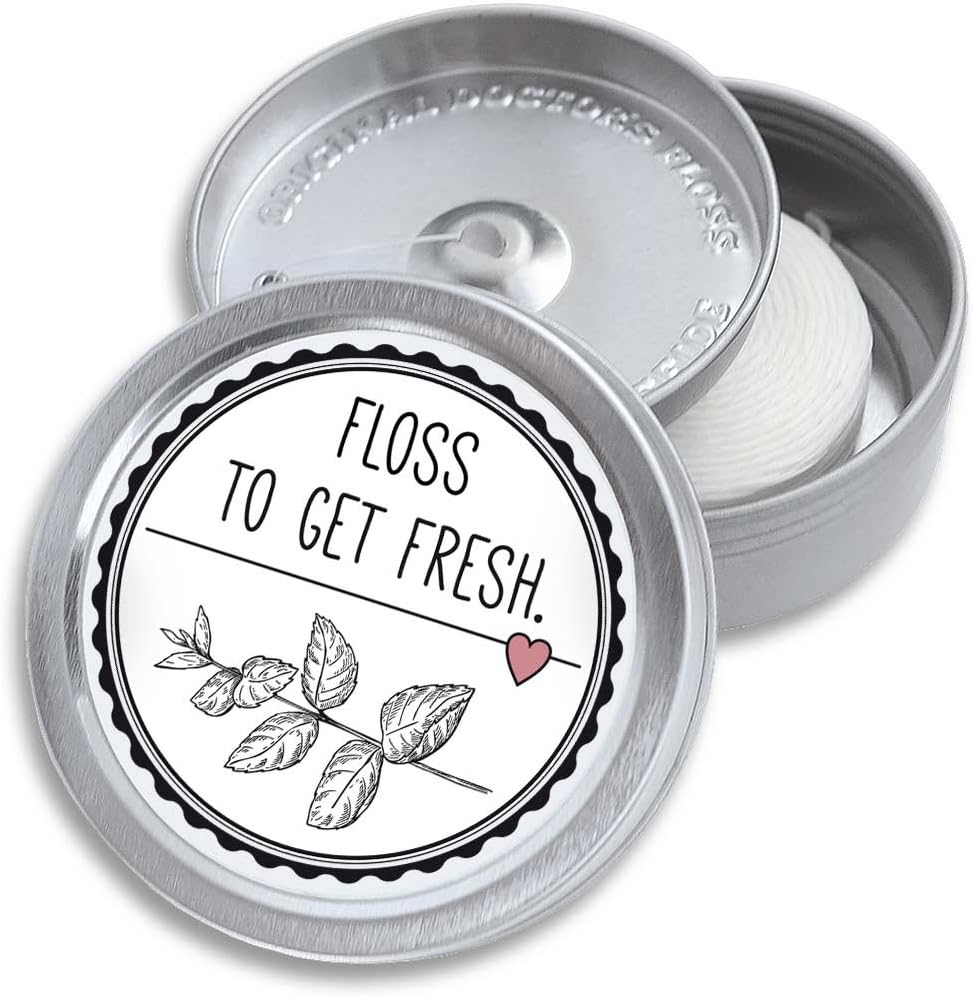Doctors Floss 100 Meters Dental Floss for Tight Teeth, Vegan Mint Waxed
