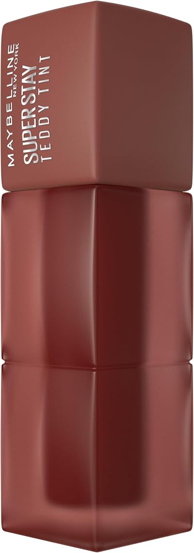 Maybelline Super Stay Teddy Tint Lipstick 12H Matte Vegan Mascara Tear Shade